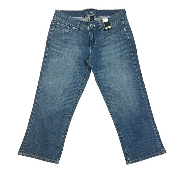 🎉NY&C Ankle Crop Jeans Sz 10 - Picture 2 of 11